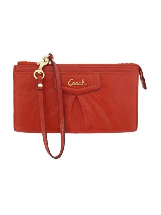 Coach Handbags - Coach Women's Long Pocketbook Wristlet, Rust